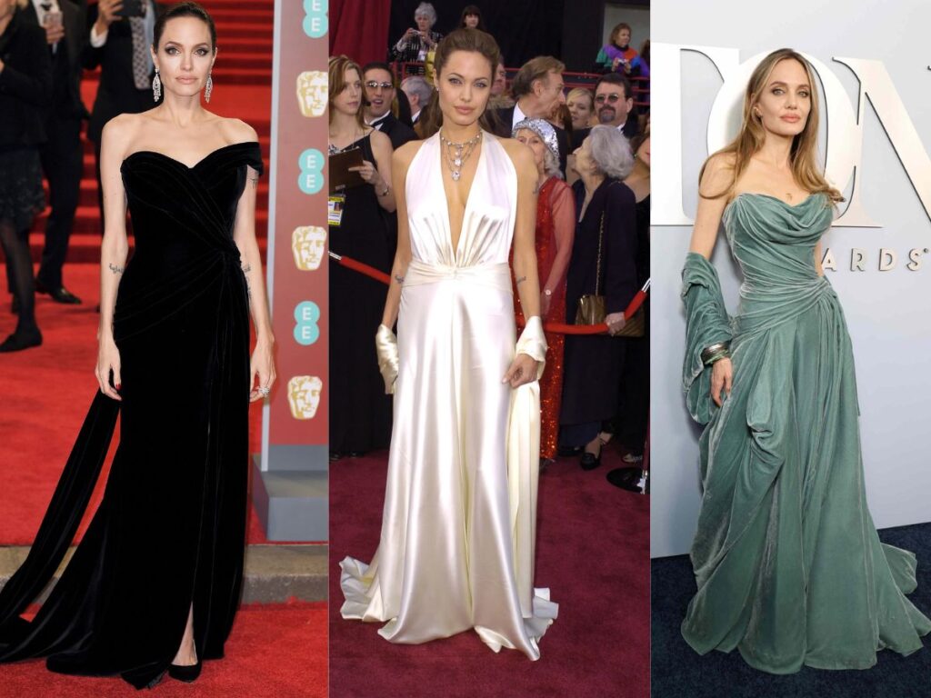 Angelina Jolie Red Carpet Dress