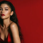 Zendaya in Hot Red Dress
