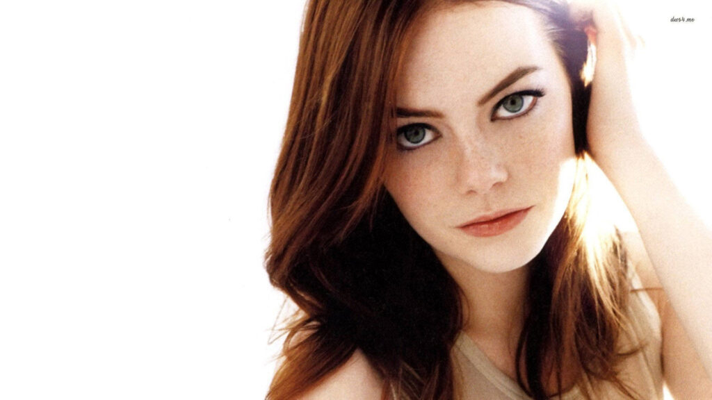emma stone in close up shot