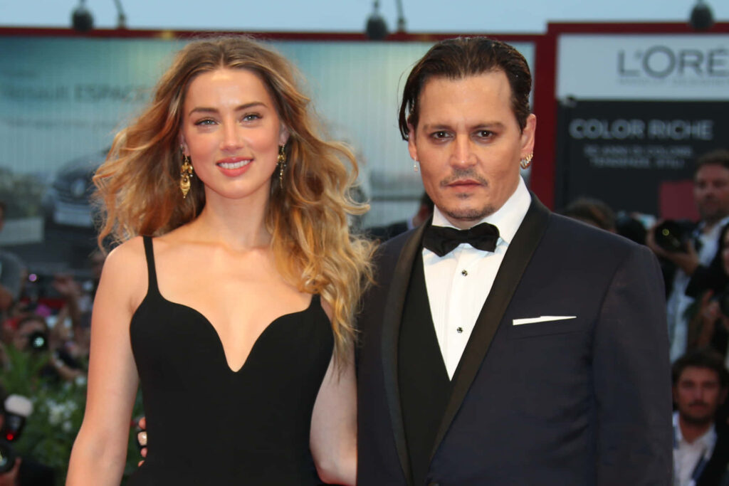 Johnny Depp and Amber Heard