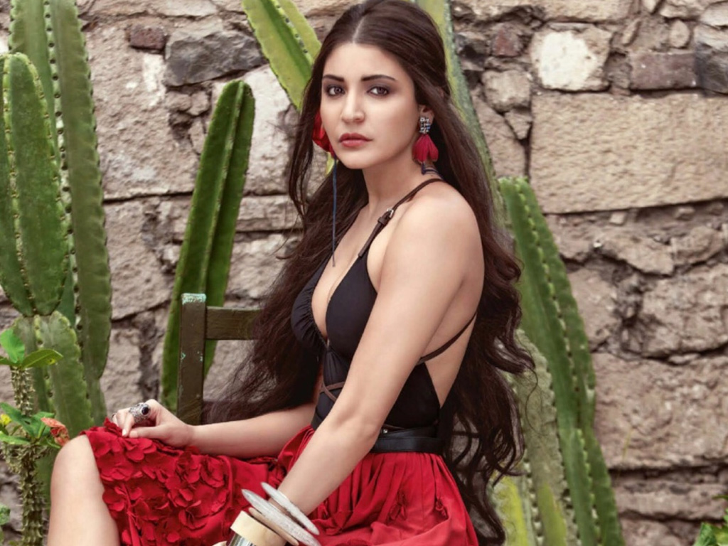 Young Anushka Sharma