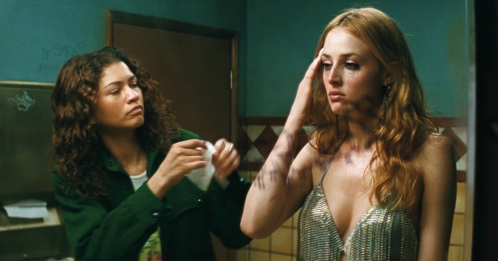 Anna Van Patten as Kitty in Euphoria Season 3 HBO drama