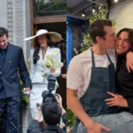Dua Lipa and callum turner captured in a lifestyle setting