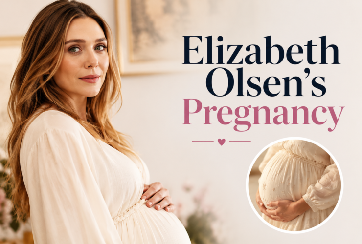 Elizabeth Olsen pregnancy 2026 — baby bump announcement