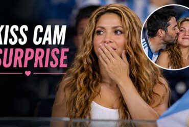 Shakira Kiss Cam Surprise at Argentina Match: Who Kissed Her? 18 Shakira Kiss Cam Surprise at Argentina match