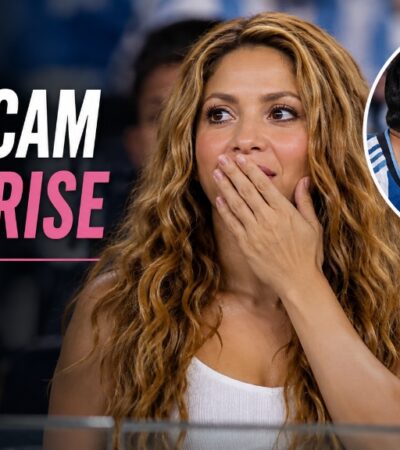 Shakira Kiss Cam Surprise at Argentina match