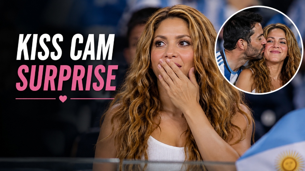 Shakira Kiss Cam Surprise at Argentina Match: Who Kissed Her? 14 Shakira Kiss Cam Surprise at Argentina match