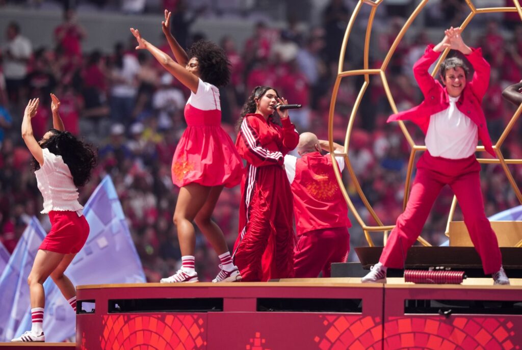 Alessia Cara World Cup 2026 opening ceremony crowd BMO Field Toronto