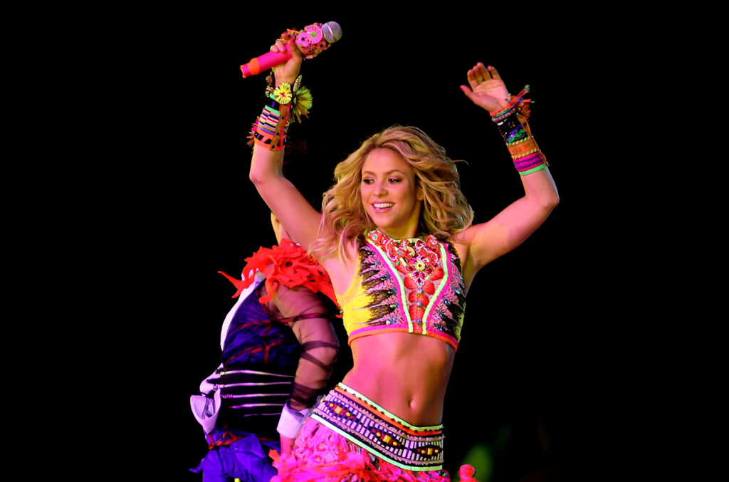 Shakira World Cup performances history