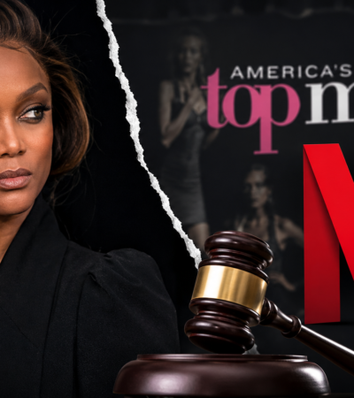 Tyra Banks Sues netflix antm featured highlighting signature fashion and modeling aesthetics