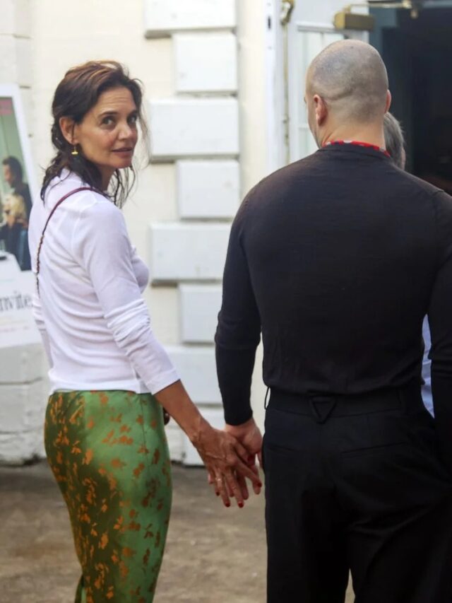 Katie Holmes and Handsome Mystery Man Spotted Together