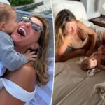 gisele bundchen son tahiti feat