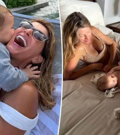 gisele bundchen son tahiti feat
