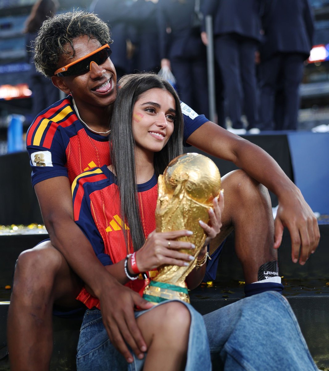 Lamine Yamal Girlfriend Ines Garcia Celebrates Spain's World Cup Win 12 lamine yamal girlfriend inline 1