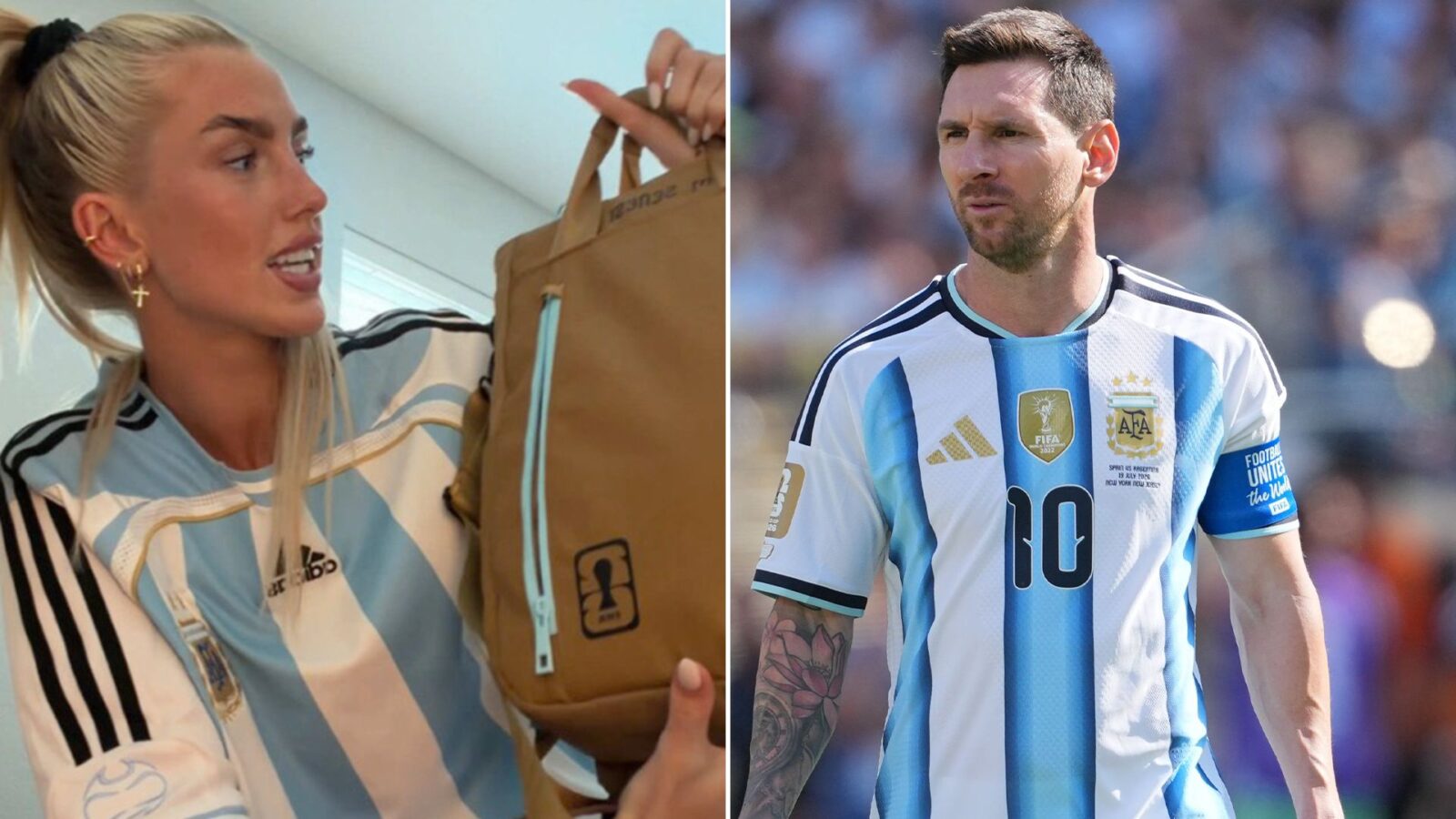 lionel messi gifts feat
