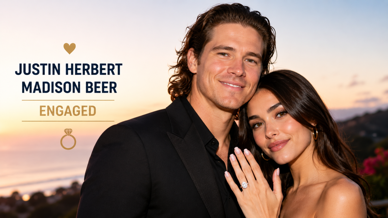 Madison Beer and Justin Herbert Are Engaged, with details of their romantic proposal capturing fans' hearts across social media.