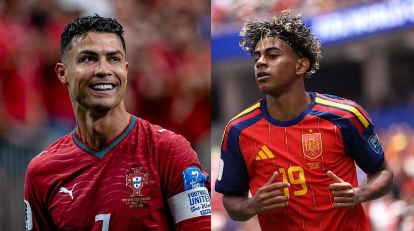 Portugal vs Spain 2026: Spain Ends Ronaldo's World Cup Dream 12 Portugal vs Spain 2026 football knockout match action