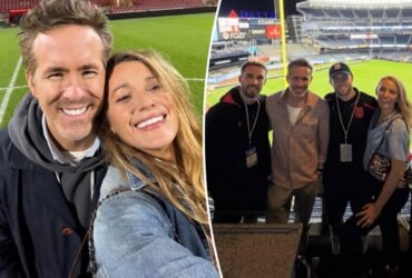 Blake Lively NYC Soccer Match: Rare Family Outing with Ryan Reynolds and Four Kids at Yankee Stadium 16 Blake Lively and Ryan Reynolds at NYC soccer match with family 2026
