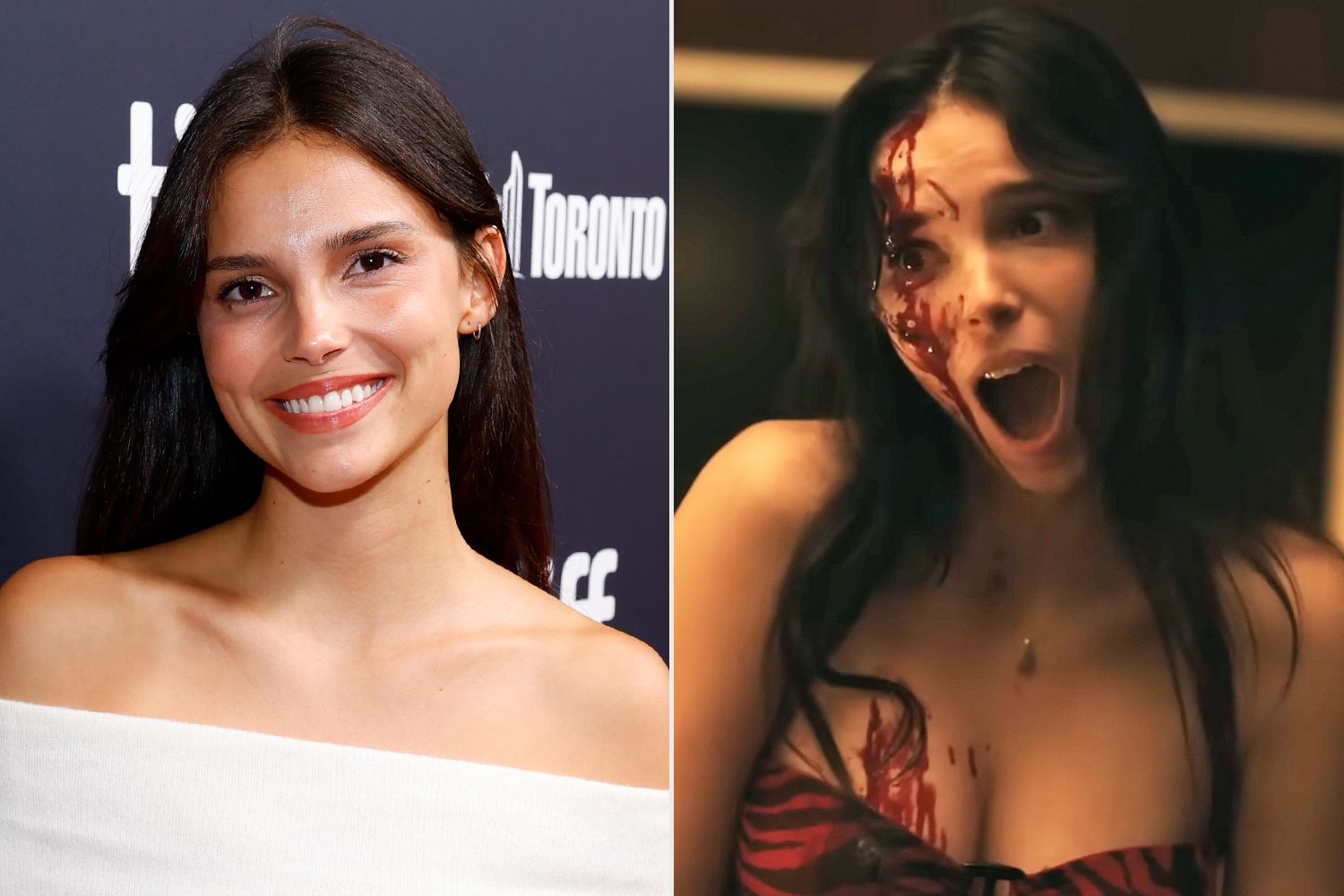 Inde Navarrette actress photographed in 2026, known for her relationship with musician Nick Aiello and her Marvel X-Men Rogue casting
