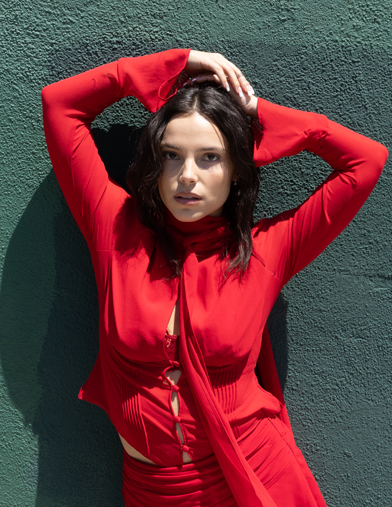 Inde Navarrette Interview Magazine editorial photo shoot 2026 actress model