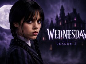 Jenna Ortega as Wednesday Addams in Wednesday Season 3 Netflix 2026