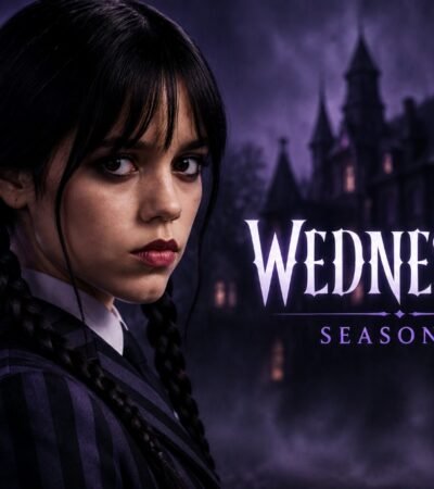 Jenna Ortega as Wednesday Addams in Wednesday Season 3 Netflix 2026