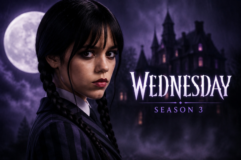 Jenna Ortega Wednesday Season 3 Brings Shocking Paris Twist 12 Jenna Ortega as Wednesday Addams in Wednesday Season 3 Netflix 2026